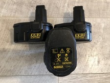 3 X Dewalt 14.4V Ni-Cd Power Tool XR2 Batteries 2.0Ah 2xDE9091 1xDE9094 FAULTY