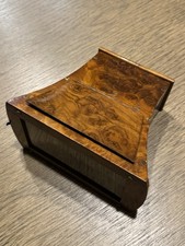 Brewster 1800’s Type 3D Stereoscope Card Viewer Burl Wood