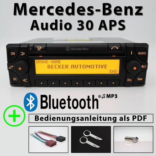 Genuine mercedes audio - mercedes, aps
