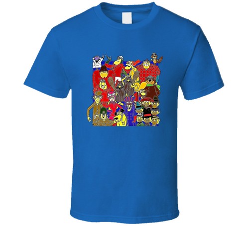 Wacky races characters shirt - wacky, t