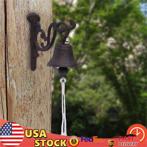 Cast iron door bell - iron,