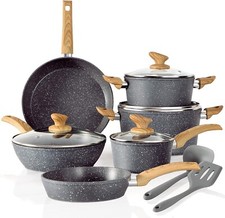 12 Pieces Kitchen Pots & Pans