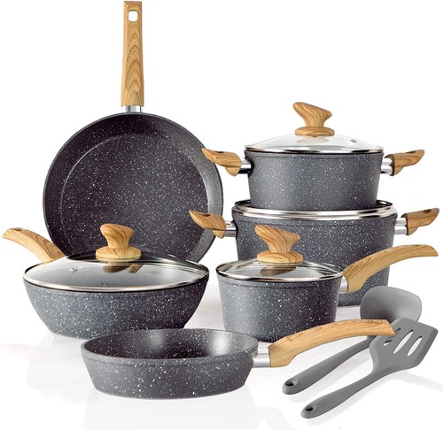 Pieces kitchen pots pans - kitchen, &