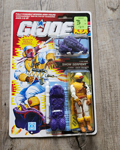 Hasbro snow serpent joe - hasbro, gi