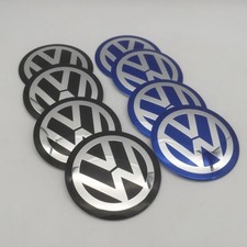 4pcs black for 50 56 60 65 70 75 80 90mm Car emblem Wheel Hub Center Stickers