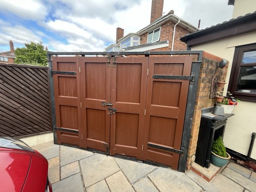 Hardwood fold external - bi,