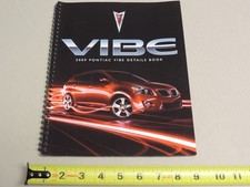 2009 Pontiac Vibe Details book