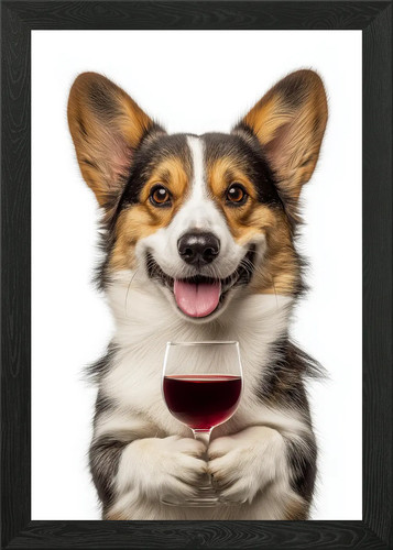 Cardigan welsh corgi - welsh, wine