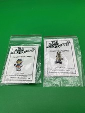 Charity Pin Badge The Magic Roundabout Dougal and Florence