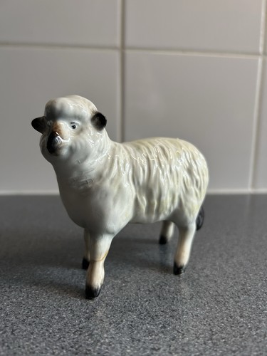 Vintage beswick ceramic sheep - vintage,