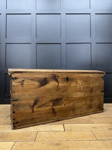 Swedish pine domed top chest - swedish, /