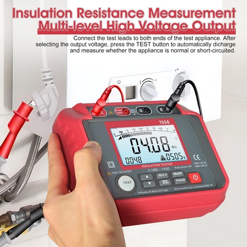 Megohmmeter 1mω 20gω - megohmmeter, 0.1mΩ~20gΩ
