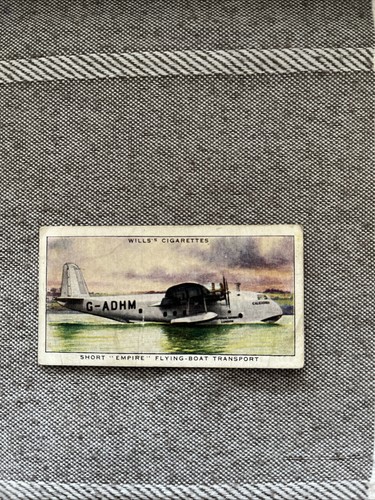 Wills cigarette card speed - card,