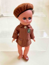 Vintage 1970s Amanda Jane outfit: Brownie uniform, beret (no yellow tie)