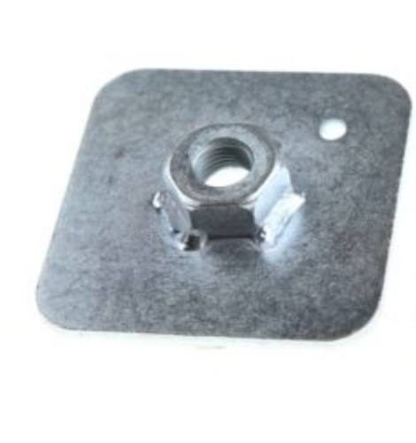 Seat belt mounting plate - ,, van