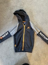 Nerf boys zip up hooded jacket,age 4-5,