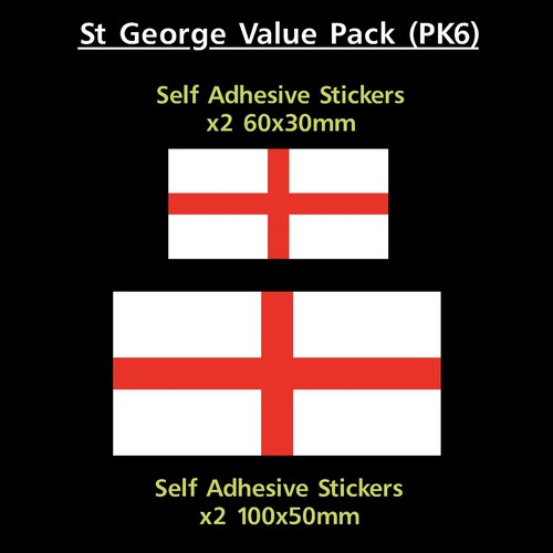 George england flag sticker - st,