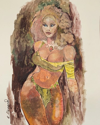 Erotic art original - erotic,