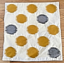 West Elm Embroidered Pillow