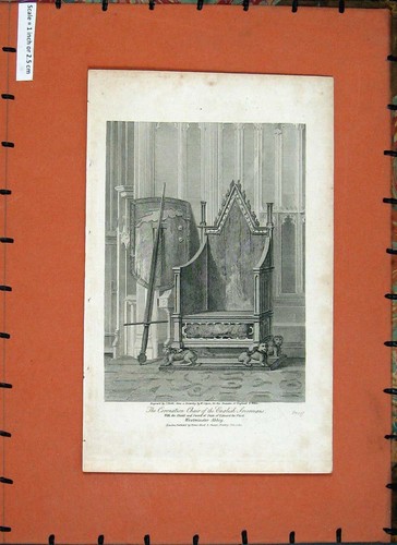 Old antique print - old,