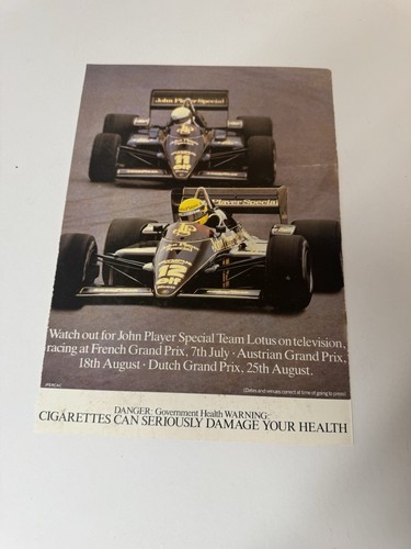 Original 1985 jps lotus - 1985,