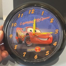 Lightning mcqueen clock disney - lightning,