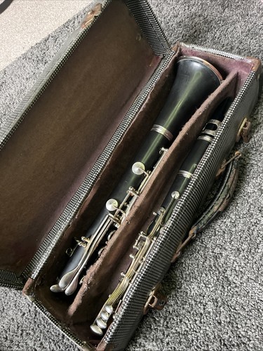 Clarinet with mouth - piece, and