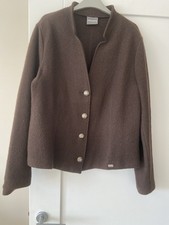 Pure New Wool Brown Jacket Made By Geiger - 18