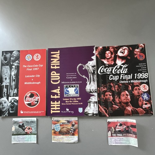 Football programmes finals - football,