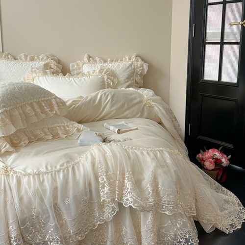 Luxury long cotton bedding set - long,