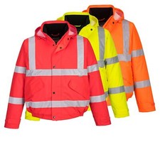 PORTWEST Hi-Vis Winter Bomber Jacket S463