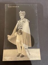 Wilhelm II German Emperor King of Prussia in hussar uniform 1910 Old Postcard