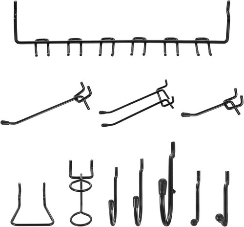 Pegboard hooks assortment 57pc - pegboard,