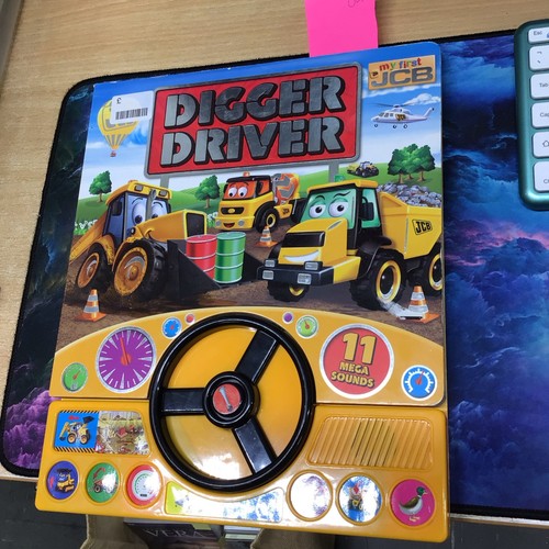 Digger driver steering wheel - digger,