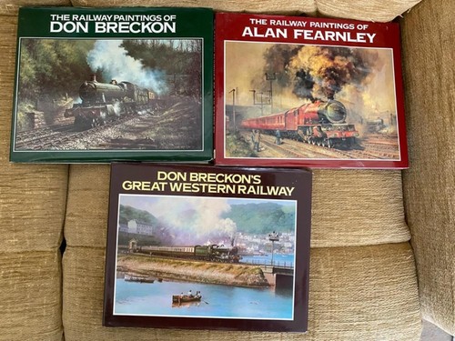 Steam train painting books - train,