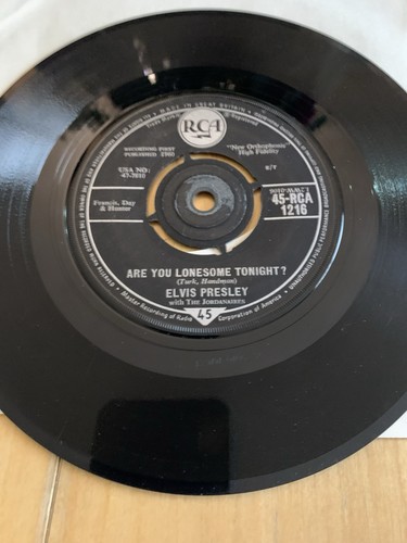Elvis presley vinyl record - vinyl,