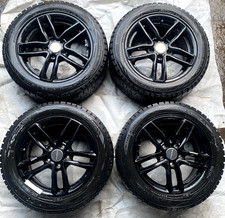 4 x Eurotech 16" Alloy Wheels | 5-Stud | 16 Inch Rims | With Dunlop Wintermaxx