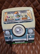 Collectable Tin  - VW Camper Van Waitrose Biscuit Tin EMPTY Collectable