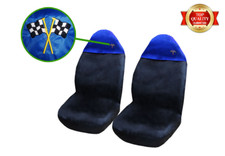 Universal Car Seat Covers / Protectors Citroen Saxo Heavy Duty 1+1 Blue Top