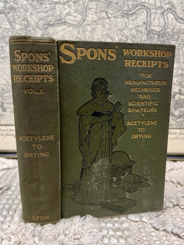 Spons workshop receipts - spons',