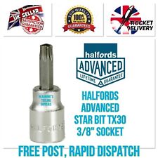 Halfords Advanced T30 Torx Star 3/8 Drive Socket Tool *FREE RAPID POST*