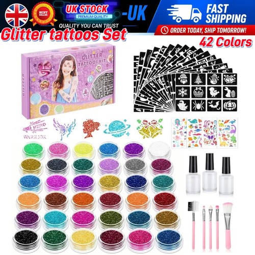 Glitter tattoos waterproof - glitter,