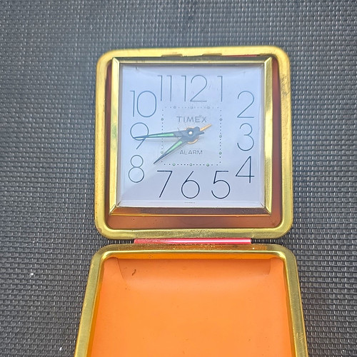 Timex folding travel alarm - timex,