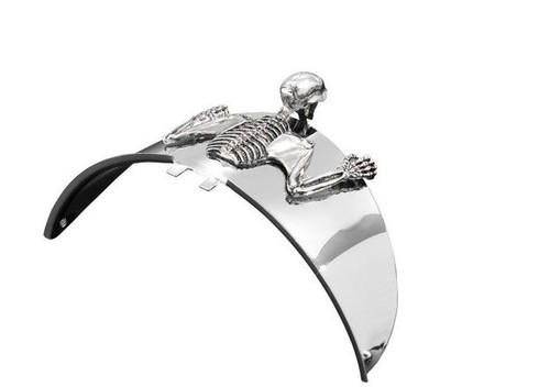 Skeleton skull chrome - skeleton,