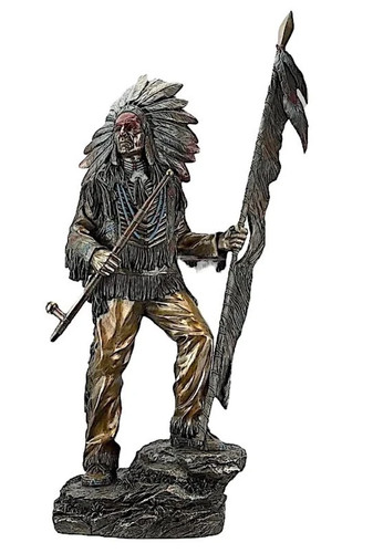 Large indian chief holding - large,