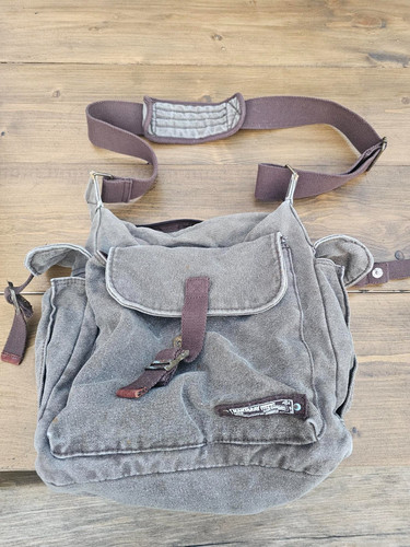 Mantaray canvas messenger bag - mantaray,