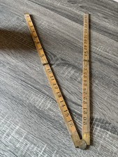 Vintage Wooden Folding Ruler 3ft