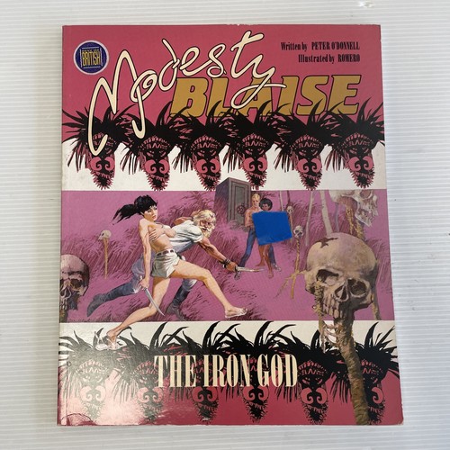 Modesty blaise the iron - modesty,