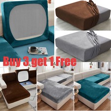 Sofa Seat Cushion Covers Couch Slip Covers Protector Replacement Velvet Stretchy