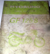 HYOSUNG GF125S PARTS CATALOGUE MANUAL